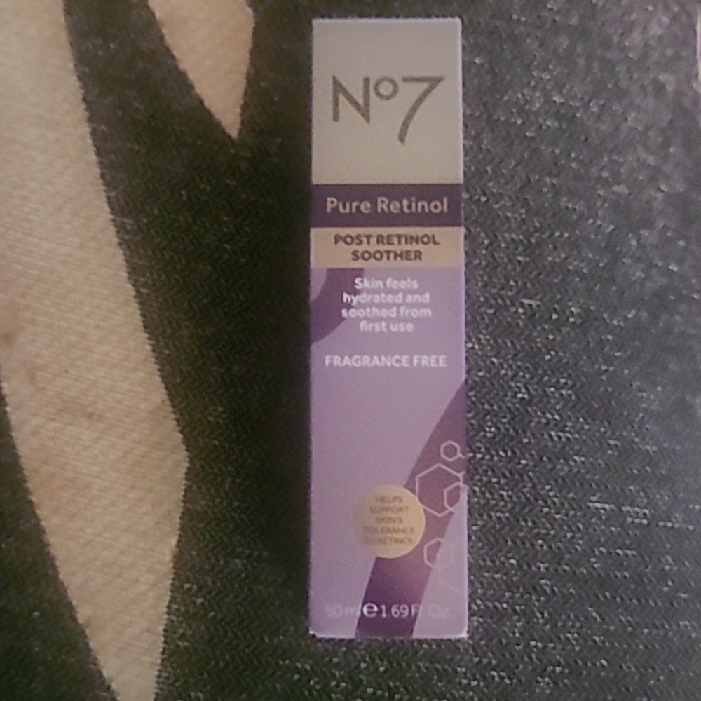 No7 PURE RETINOL POST RETINOL SOOTHER 1.7 oz FRAG FREE (see read all pics)